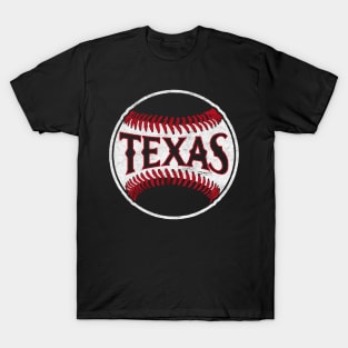 Texas baseball city T-Shirt